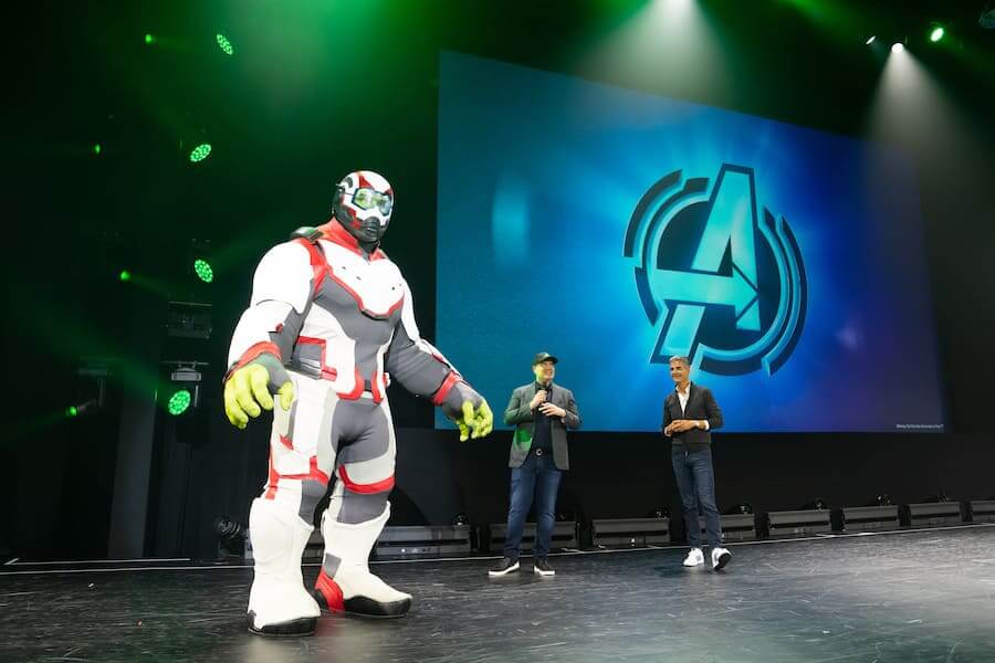 D23 Expo 2022 Disneyland Hulk im Antman Anzug