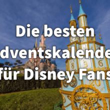 Adventskalender vor dem Sleeping Beauty Castle