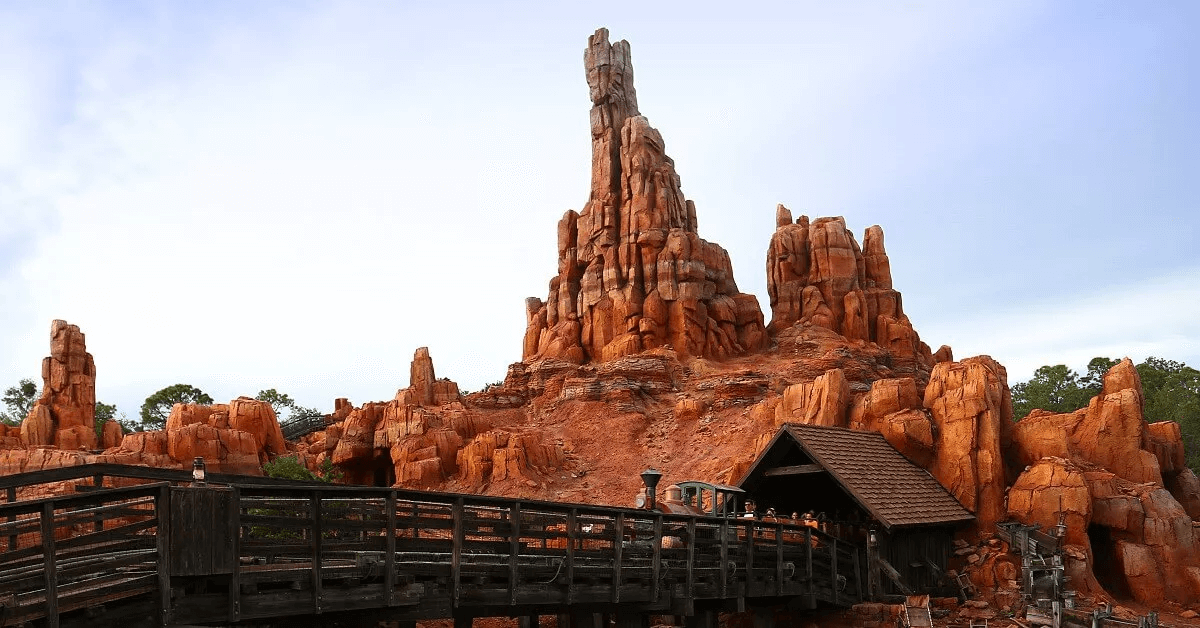 Die Achterbahn Big Thunder Mountain im Magic Kingdom