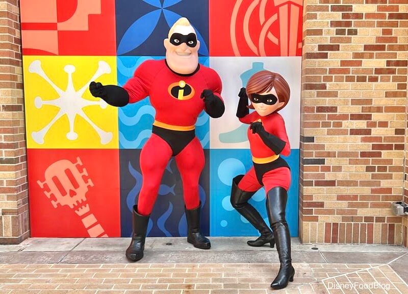 Meet and Greet mit Mr. und Mrs. Incredible 