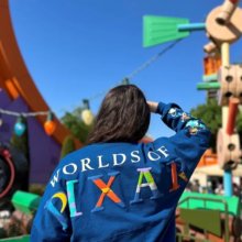 Worlds of Pixar Pullover