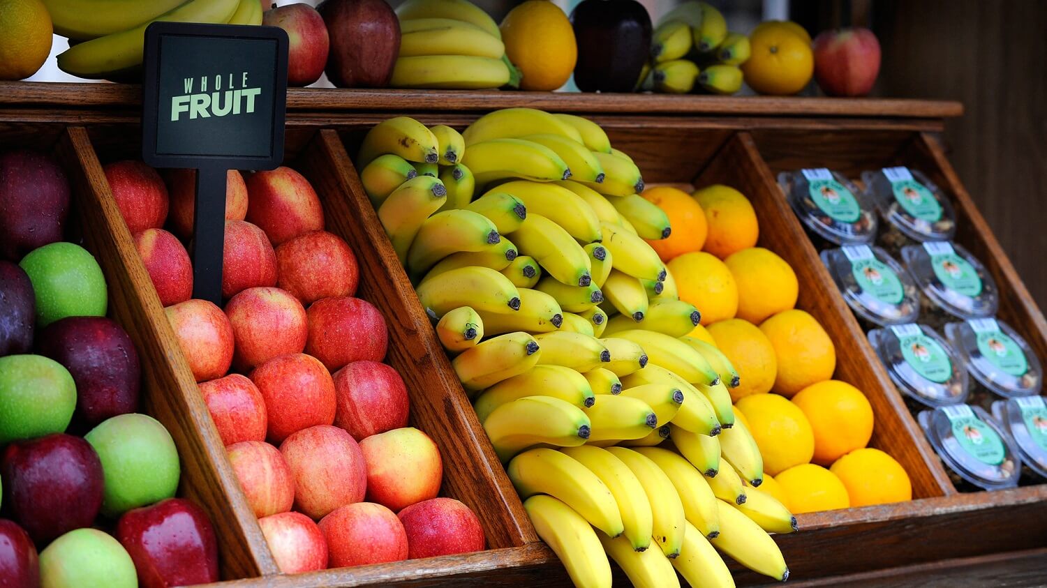 Frisches Obst am Liberty Square Market im Magic Kingdom