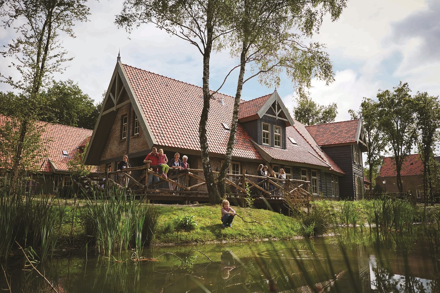 Idyllisch gelegenes Ferienhaus im Ferienpark Efteling Bosrijk