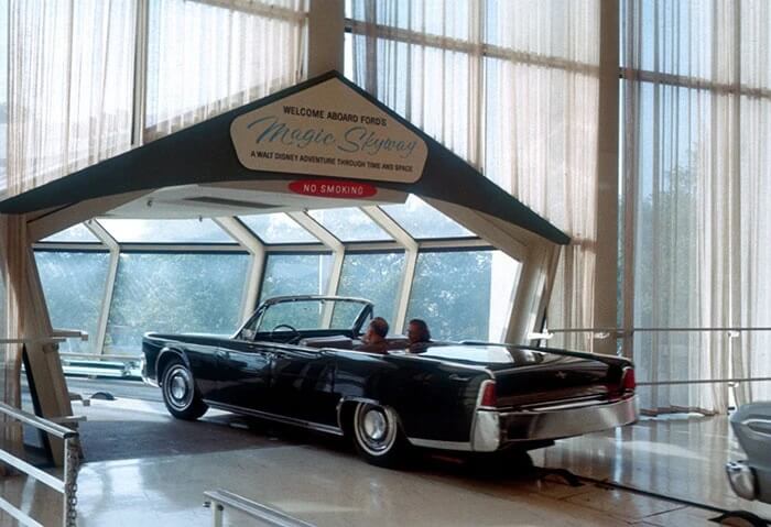 Eingang zum Ford's Magic Skyway auf der Weltausstellung 1964-65