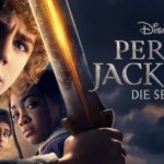 Werbeplakat für die neue Disney+ Serie "Percy Jackson: Die Serie"