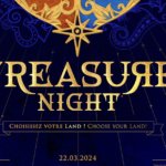 Plakat für die Treasure Night am 22.3.24 in Disneyland Paris