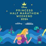 Grafik für das Disney Princess Half Marathon Weekend 2024