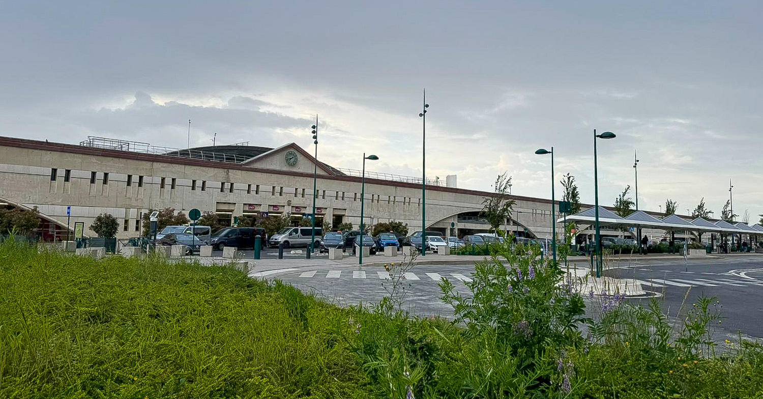 Bahnhof am Disneyland Paris