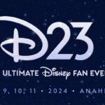 Logo D23 Fan Event 2024 in Anaheim Kalifornien