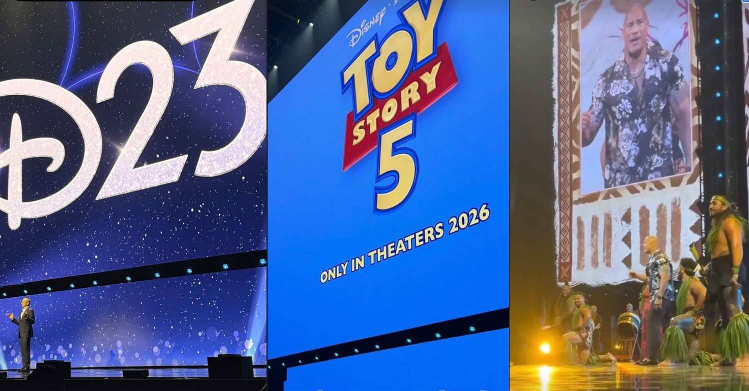 D23 Expo Tag 1: Ankündigung Toy Story 5 und Moana 2