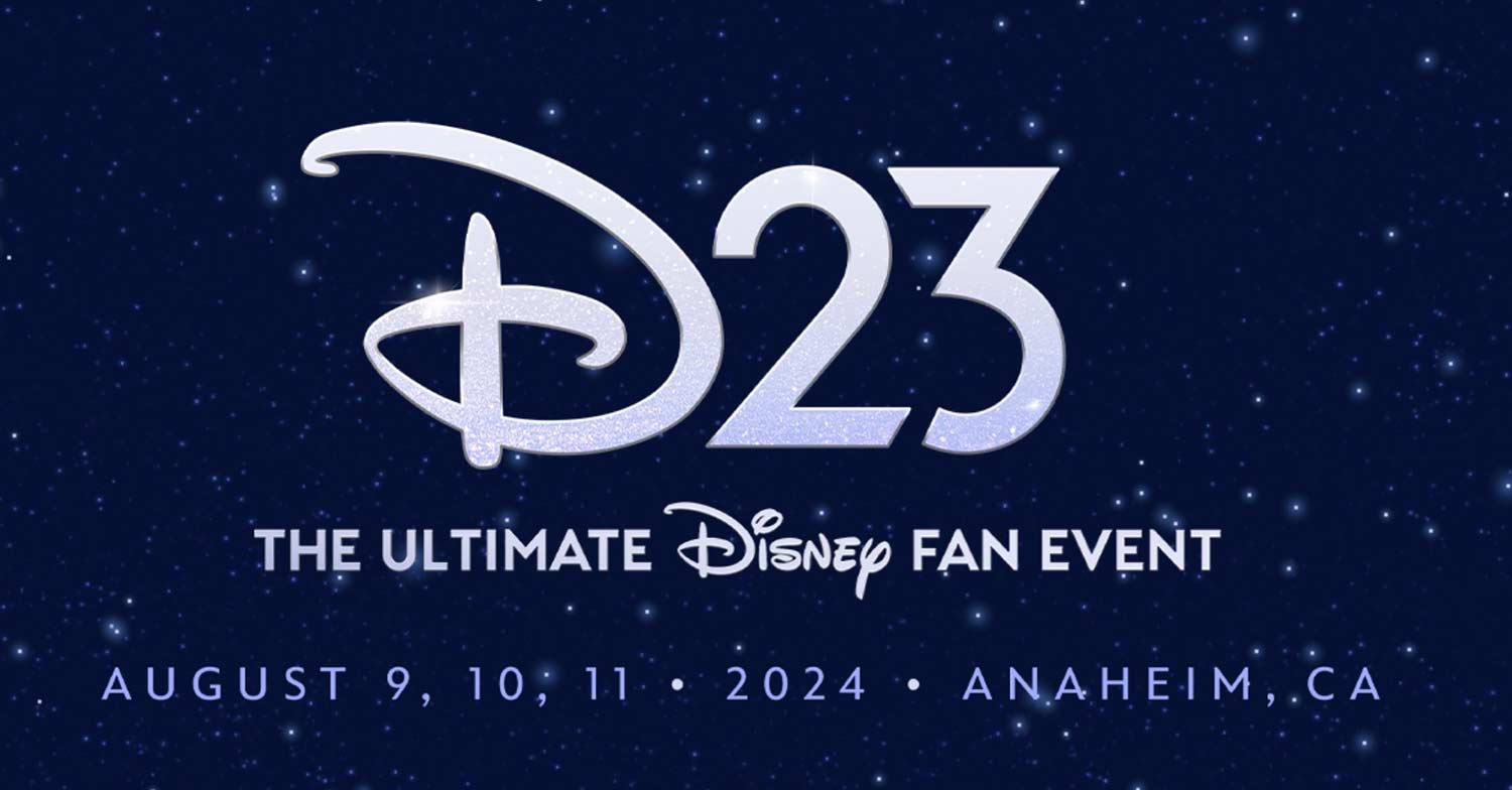 Logo D23 Fan Event 2024 in Anaheim Kalifornien