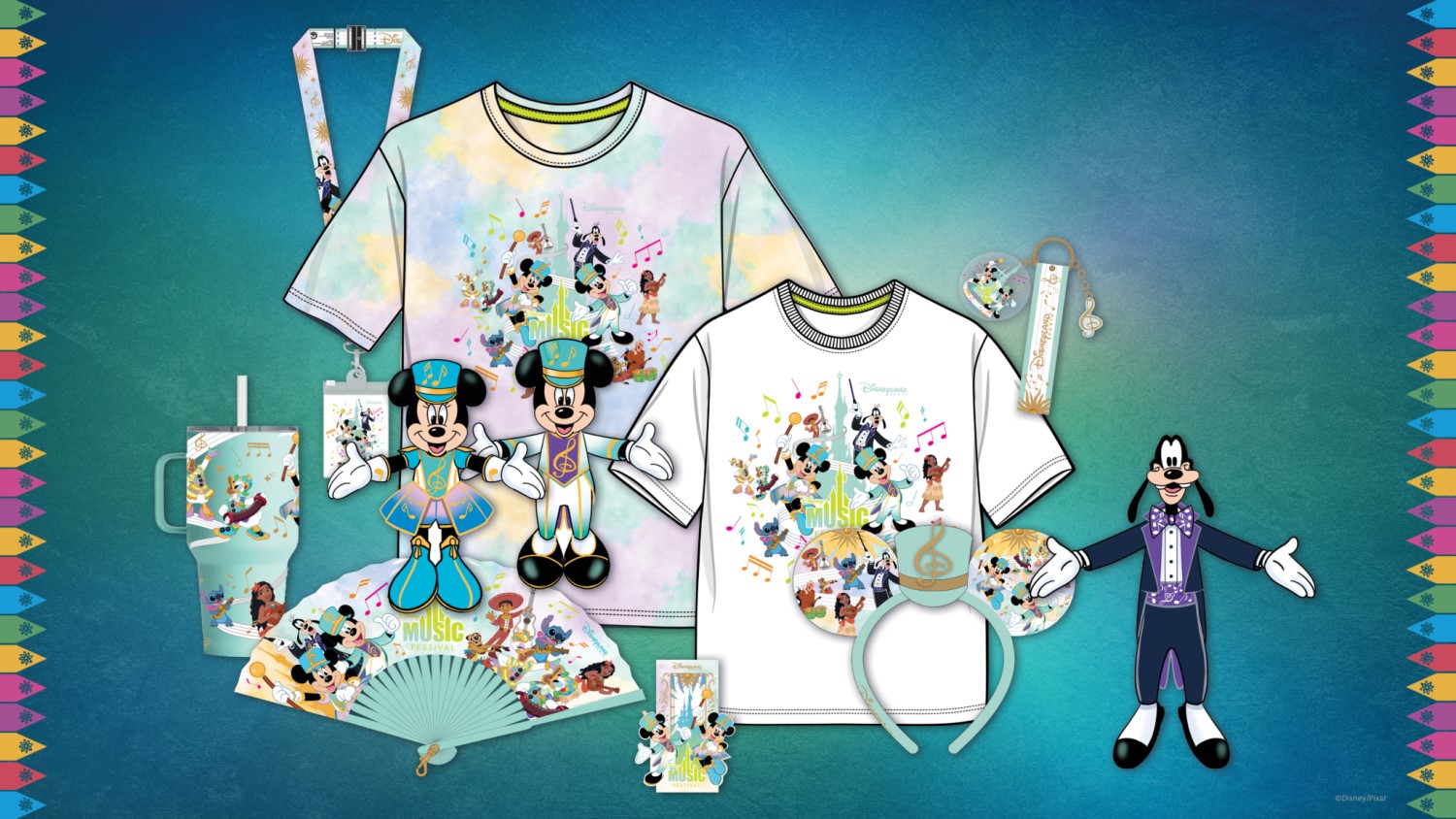 Neues Merchandise und Souvenirs für das Disney Music Festival