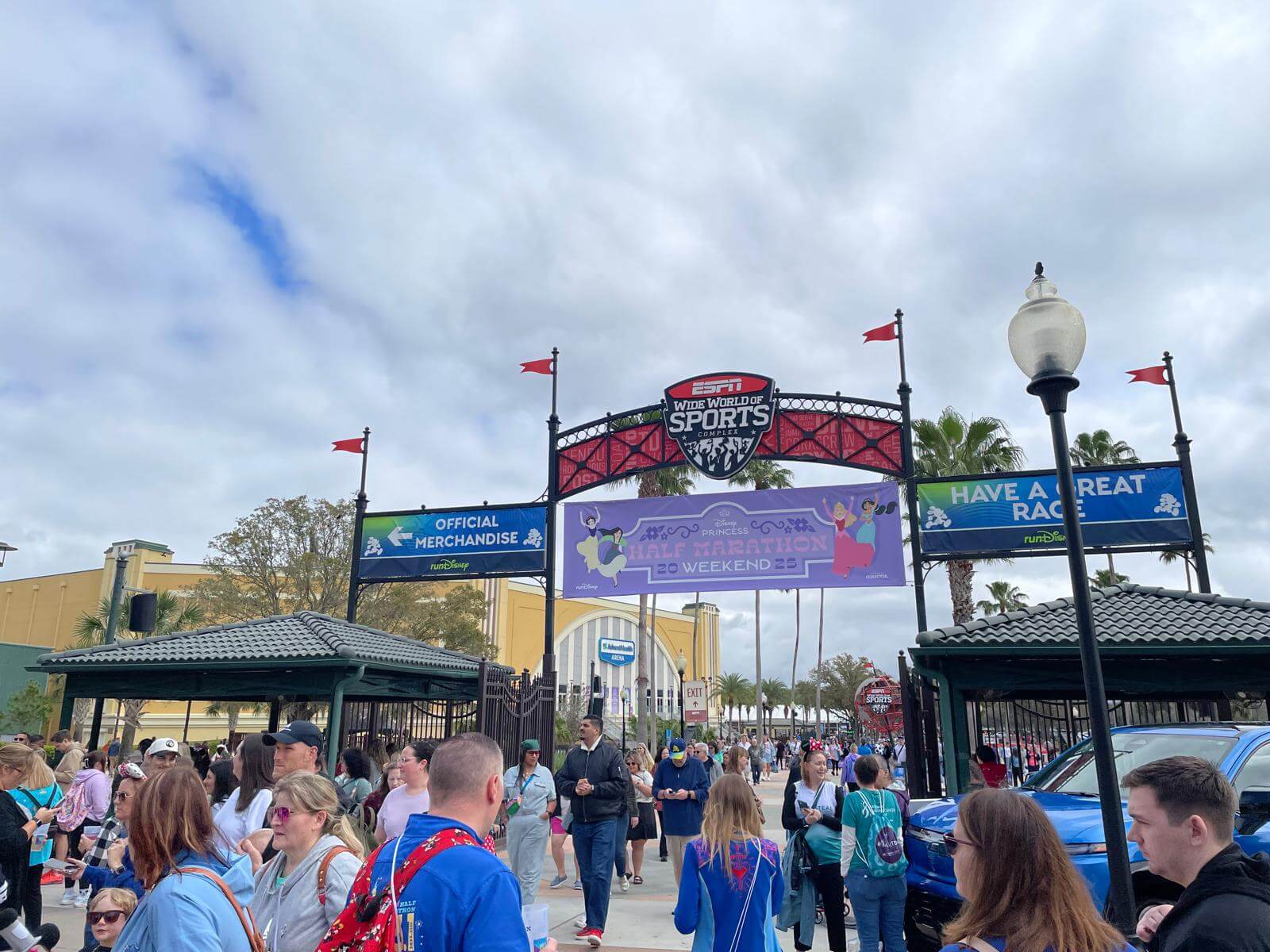 runDisney Expo auf dem Gelände der ESPN Wide World of Sports