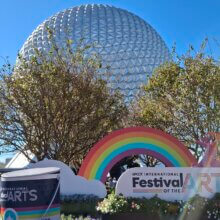 Eingangsbereich von Epcot zum Festival of the Arts