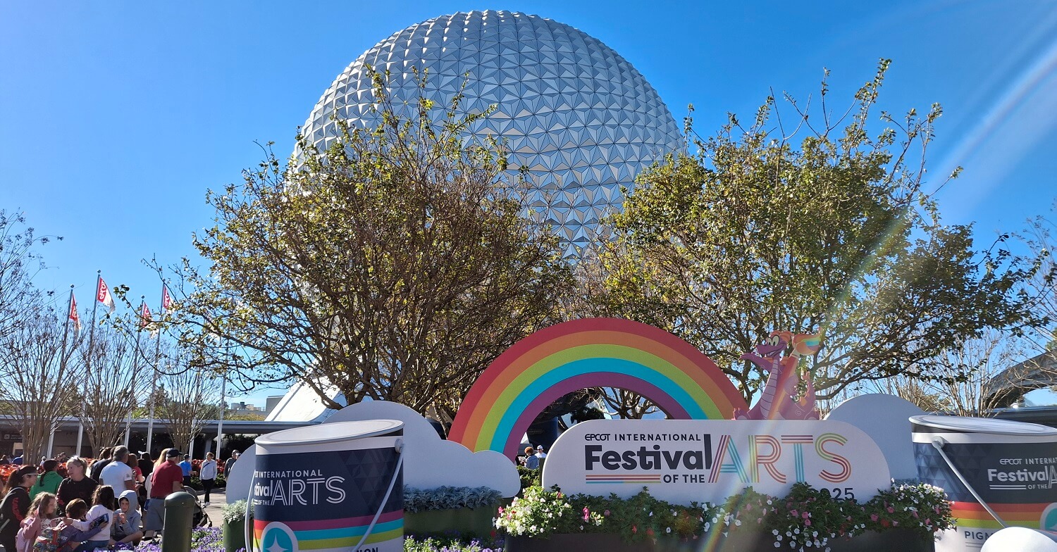 Eingangsbereich von Epcot zum Festival of the Arts