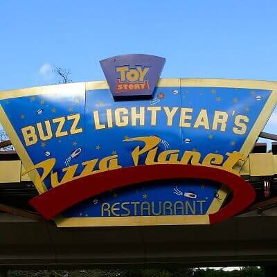 Buzz Lightyear Pizza Planet