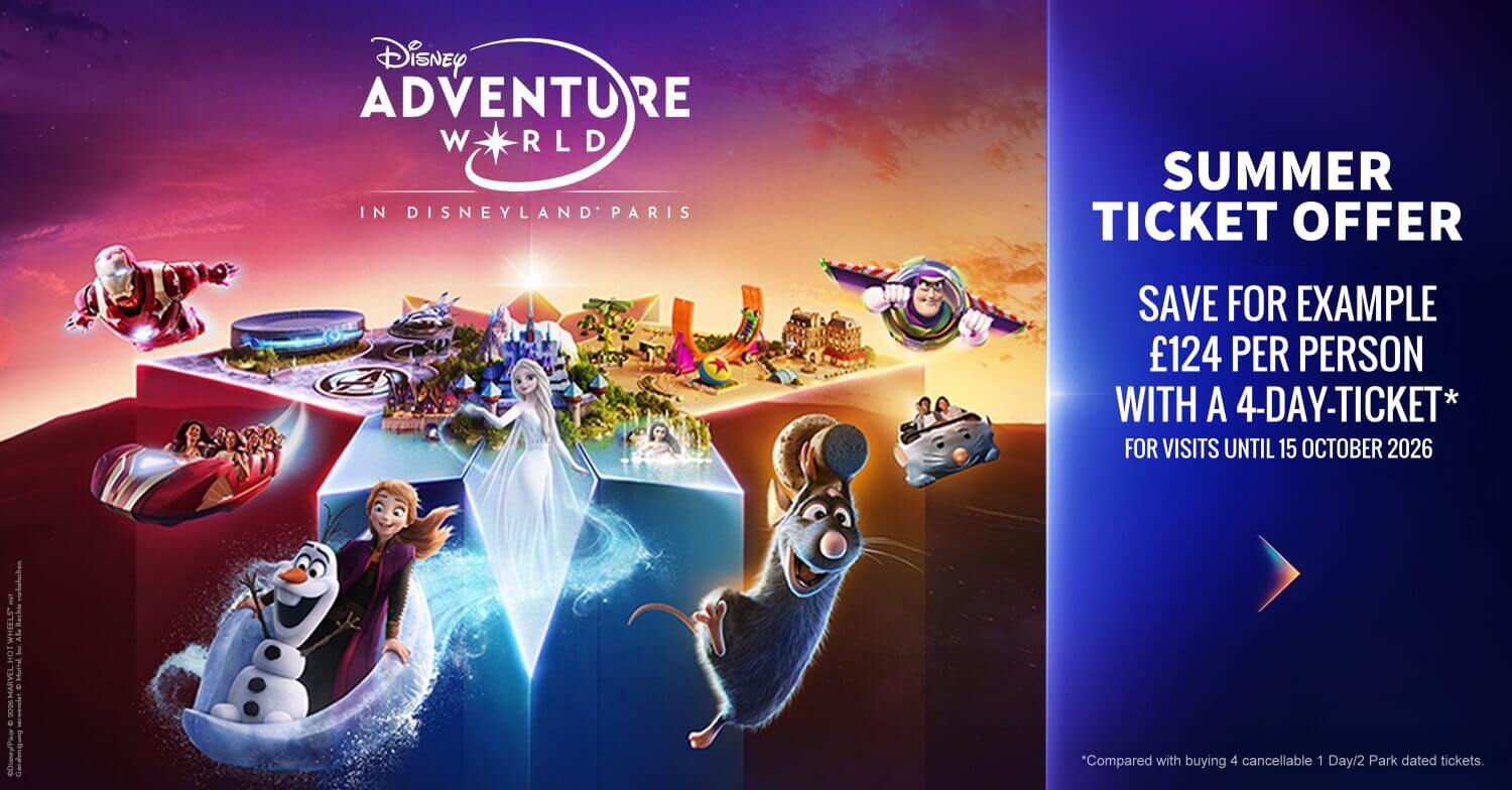 Summer Ticket Offer Summer ticket offer: Save €142 per person with a 4-day ticket, for example